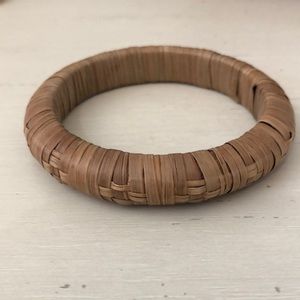 Vintage rattan bangle